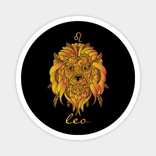 Leo Zodiac Magnet